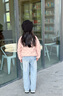 羅蒙兒童羽絨服2025新款秋冬款輕薄保暖男童女童短款外套大童冬裝 粉色【炫彩治愈色系】 130 曬單實(shí)拍圖