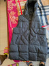啄木鳥(niǎo)品牌羽絨棉馬甲女秋冬季中年外穿坎肩背心冬季連帽馬夾外套 紅色（新年紅火） XL 【推薦120-140斤左右】（新年紅火） 曬單實(shí)拍圖