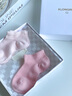 小龍人  XLONGREN100%純棉無骨新生嬰兒春夏季薄款網(wǎng)眼兒童寶寶男童女童白色船襪子 5268女（船襪） 4雙 建議1-3歲（適合腳長12-14cm ） 曬單實拍圖