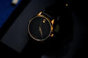 摩凡陀（Movado）瑞士手表 全自动机械男表 高端皮带名表 现代经典系列 0607124 实拍图