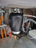 惠而浦（whirlpool）垃圾處理器家用廚房濕垃圾粉碎機(jī) 自動進(jìn)水 自動關(guān)機(jī) 可接洗碗機(jī) WXA5602BE 鉑金黑 曬單實(shí)拍圖