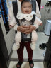 抱抱熊婴儿背带腰凳多功能抱娃神器背婴带前后两用新生儿童坐凳腰登 C26布罗灰-EPP凳芯（透气款） 实拍图