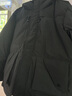 鴻星爾克（ERKE）羽絨服冬季新款男裝連帽保暖防風(fēng)鴨絨外套青年潮流百搭羽絨上衣 正黑 XL(體重(35-145斤) 曬單實(shí)拍圖