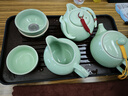 百春寶陶瓷公道杯茶漏一體茶壺泡茶過(guò)濾網(wǎng)三件套功夫茶具公杯分茶器家用 青瓷茶壺+公杯+過(guò)濾組 曬單實(shí)拍圖