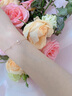 奢萊斯勒奢侈飾品【七夕情人節禮物】手鏈女18金首飾生日送老婆送女友禮物 幸運三葉草 品牌禮盒+順豐 免費刻字定制 曬單實(shí)拍圖