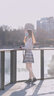 圣洛鋒 原創(chuàng  )JK制服百褶裙女銀線(xiàn)格裙套裝全套少女學(xué)生日系學(xué)院風(fēng) 深海精靈（42CM單裙） M 腰圍（64-68） 曬單實(shí)拍圖