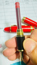 金豪（Jinhao） 2.6mm可替換墨囊鋼筆水直液式鋼筆墨囊2.6口徑墨水芯 紅色散裝【50支】 2.6口徑 曬單實(shí)拍圖