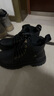公牛世家馬丁靴男秋冬季厚底增高復古做舊工裝靴子 黑色 40（運動(dòng)鞋碼）  曬單實(shí)拍圖