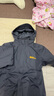 Jack Wolfskin狼爪沖鋒衣男秋冬防水保暖抓絨三合一夾克外套5012776 黑色 2XL 曬單實拍圖