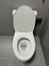 TOTO馬桶CW830EB原裝家用小戶(hù)型抽水坐便器智潔釉面超旋式（04-B+10) CW830EB+原裝緩降蓋板 400mm 400mm 曬單實(shí)拍圖