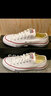 匡威（Converse）All Star 男女鞋經(jīng)典款低幫休閑情侶帆布鞋 101000 36 (225mm) 36/3.5 曬單實(shí)拍圖