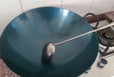 美菱（MeiLing）雙耳鐵鍋商用炒菜鍋圓底無(wú)涂層不粘大炒鍋明火凹面電磁爐專(zhuān)用46 曬單實(shí)拍圖