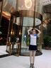 DUBLS夏季新款羽毛球服女裝套裝運動衣服裝男比賽訓(xùn)練速干透氣短袖褲裙 931B黑白女+ZK013黑褲裙 L 曬單實拍圖