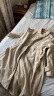 无印良品（MUJI）女式 木棉混 灯芯绒大衣中长款翻领外套女款秋冬季款风衣BDE91C3A 米白色 M(160/84A) 晒单实拍图
