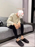 莫代爾莫代爾秋褲男薄款男士修身青年無(wú)痕打底褲7A抑菌襠棉毛褲秋冬襯褲 黑色 XL 曬單實(shí)拍圖
