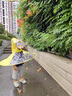 語森憶兒童雨衣1-3歲雨鞋飛碟小黃鴨寶寶男女幼兒園小孩斗篷式雨傘帽 小黃鴨【S碼】適合 90-125cm 均碼 1件 曬單實拍圖