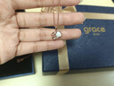Grace Girl萌兔鉆石項(xiàng)鏈女簡(jiǎn)約本命年生肖吊墜玫瑰金色鎖骨鏈送女友新年禮物 鉆石萌兔項(xiàng)鏈+輕奢禮盒 曬單實(shí)拍圖