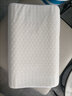 南極人（Nanjiren）泰國乳膠枕頭全棉枕套+枕芯護頸枕成人睡覺(jué)專(zhuān)用睡眠深度頸椎枕芯 按摩顆粒乳膠枕【含白色內套】 單只 大號-40x60cm 曬單實(shí)拍圖