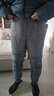 畫(huà)蕊棉褲冬季男加絨加厚駝絨保暖褲中老年高腰寬松加肥加大東北羊毛褲 灰色 L (170男款) 曬單實(shí)拍圖