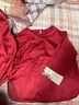 莫代爾胖mm特大碼薄冰絲睡衣女寬松2-300斤中國風(fēng)感家居服長袖套裝 紫色-高品質(zhì) 3XL 建議200-250斤 曬單實(shí)拍圖
