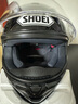 SHOEI頭盔X15進(jìn)口全盔摩托車(chē)男女四季印度站新款招財貓紅螞蟻X14賽車(chē)盔 BLACK亮黑 M(建議55-57cm) 曬單實(shí)拍圖