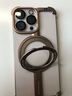 Eary【無邊框裸感】適用蘋果iPhone16promax手機(jī)殼異形金屬骨架保護(hù)套鏤空散熱超薄防摔磁吸支架新款 沙漠色【旋轉(zhuǎn)支架/無框裸感/磁吸充電】 iPhone 16 Pro Max 曬單實(shí)拍圖