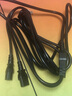 CABLE CREATION DZ235電腦臺式主機(jī)顯示器電源線插頭一分二適用電飯煲電水壺電炒鍋品字尾電源線大功率3孔國標(biāo) 3m 曬單實(shí)拍圖