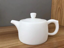 陶藝公社 茶壺 羊脂玉瓷功夫茶具家用辦公輕奢高端手工泡茶器西施壺單壺 井欄壺-250l 曬單實(shí)拍圖
