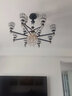 珺蒂北歐輕奢水晶客廳吊燈燈具套餐現(xiàn)代歐式簡(jiǎn)約大氣餐廳燈臂發(fā)光燈飾 水晶12頭-三色調(diào)光 曬單實(shí)拍圖