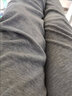 七匹狼加絨護膝貼片保暖褲男純棉秋褲膝蓋雙層防寒棉毛褲全棉打底襯褲男 1條裝單褲(淺灰)純棉加絨護膝 2XL (身高175-185CM/145-165斤) 曬單實(shí)拍圖