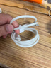 圖拉斯小冰線適用蘋果17充電線type-c數(shù)據(jù)線iphone16promax手機15快充線USB-C適用華為安卓ipad平板 【iPhone17-15充電線】冰透白1.2米 曬單實拍圖