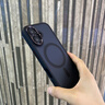 玄皇【鏡頭全包】蘋果16promax手機(jī)殼iphone16新款膚感磨砂Magsafe磁吸充電硅膠防摔超薄透明高端簡約 蘋果16plus【磨砂黑】徠卡鏡頭 親膚手感 曬單實(shí)拍圖