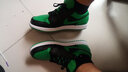 耐克（NIKE）Air Jordan 1 Low 男子AJ1黑綠低幫運動(dòng)鞋 553558-065 44 曬單實(shí)拍圖