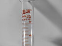 LABSHARK  湘玻玻璃量筒高硼硅加厚帶刻度耐高溫實驗室用量出式量杯量桶實驗器材A級可過檢比克曼生 Labshark【1000ml】 1個 曬單實拍圖
