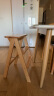家逸实木折叠家用梯凳子多功能厨房高凳子椅子省空间折叠凳楼梯小凳子 实拍图