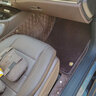 懶狼 奔馳gle350 gle450 GLS450邁巴赫S級(jí)S400E級(jí)E300L腳墊真皮全包圍 【頭層牛皮】深咖色+耐磨碳纖絲 【GLE級(jí)】專用 曬單實(shí)拍圖