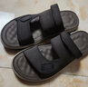 卡帝樂(lè )鱷魚(yú)涼鞋男夏季兩穿沙灘鞋男休閑洞洞鞋透氣涼拖鞋男  1486 灰黑 44 曬單實(shí)拍圖