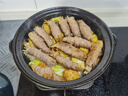 凱得寶（K+dep） 日本進(jìn)口日式砂鍋燉鍋陶瓷家用燃?xì)饷骰鹛沾慑侅易酗埳冲?【彩蓋燉鍋】藍(lán)色 2.5L 曬單實(shí)拍圖