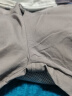 花花公子（PLAYBOY）休闲裤男2024春夏季裤子男士宽松直筒男裤商务潮流男装 浅灰色 32 实拍图