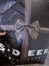 S.DEER圣迪奧女裝上衣時(shí)尚圓領(lǐng)撞色字母寬松黑色衛(wèi)衣S22182201 黑色/91 M 165 曬單實(shí)拍圖