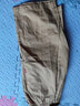 凡純 休閑短褲男夏季抗皺休閑七分褲男裝聯(lián)名潮牌牛仔褲 卡其色修身純棉7分束腳外穿大褲衩 798xh 卡其色 XXL 曬單實(shí)拍圖