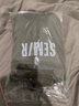森馬衛衣男發(fā)熱抑菌冬季寬松連帽衣服加絨校園印花情侶裝 土灰綠A41901 XL 曬單實(shí)拍圖