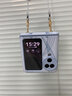 夢(mèng)琪 適用oppo find n3flip手機(jī)殼折疊屏手機(jī)N3Flip保護(hù)套中軸全包防摔時(shí)尚手鏈款輕奢手提女款皮套 oppo find n3【藍(lán)夢(mèng)】丨時(shí)尚手提 曬單實(shí)拍圖