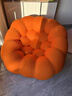 茵黛羅奇堡泡泡定型棉沙發(fā)bubble網(wǎng)紅設計師懶人現代弧形足球沙發(fā)椅 橙色 曬單實(shí)拍圖