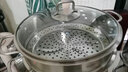 Momscook慕廚304不銹鋼蒸鍋湯鍋 兩層蒸鍋 多層蒸鍋 大容量8人以上使用 28x14cm雙層（MT2814ST2) 28cm 曬單實(shí)拍圖