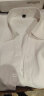 利比吉新款白色衬衫女短袖夏季工作服职业显瘦v领工装韩版气质衬衣 白色【V领短袖】 S65-85斤 实拍图
