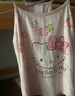 Hello Kitty女童背心薄兒童寶寶夏季護肚打底內穿外穿吊帶衫513313白粉 150 曬單實(shí)拍圖