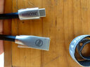 英西達(dá)（KINGCYTA）適用于摩托羅拉MOTO razr刀鋒手機(jī)充電線渦輪閃充Type-c數(shù)據(jù)線 黑色快充線(1.2米) MOTO Z2 Play/XT1710-08 曬單實(shí)拍圖