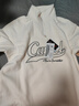 駱駝（CAMEL）搖粒絨立領(lǐng)衛衣男女同款情侶抓絨外套 Y34CAXLN632 米白 M 曬單實(shí)拍圖