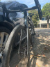 GUB 山地公路自行车脚踏板脚蹬子碳纤维材质单车轴承3培林铝合金防滑 GC071（钛轴+三培林）黑色 实拍图